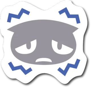 😱 sedih, awan, hujan, cuaca, abu-abu, biru telegram sticker
