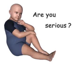 🤔 child, portrait, sitting, sad, serious whatsapp sticker