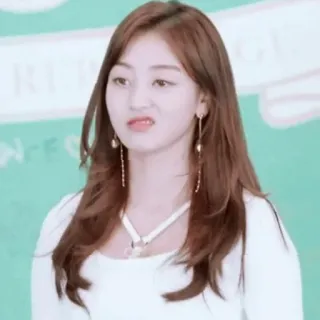 🌈 Jihyo kpop, twice, jihyo, face, expression, funny, singer, idol telegram sticker