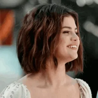 😂 Selena Gomez, beroemdheid, actrice, zangeres, glimlach telegram sticker