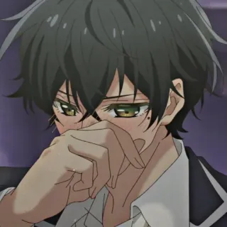 ☺️ Anime, Garçon, Triste, Personnage, Pleurs, Manga telegram sticker