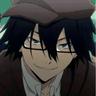 🍃 Ranpo Edogawa Bungou Stray Dogs Anime, Ranpo Edogawa, Bungou Stray Dogs, Detective, Manga telegram sticker