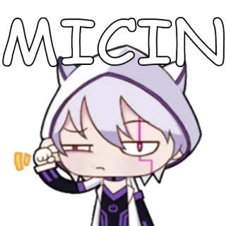🙄 MICIN Anime, Desenho animado, Personagem, Ilustração, Arte telegram sticker