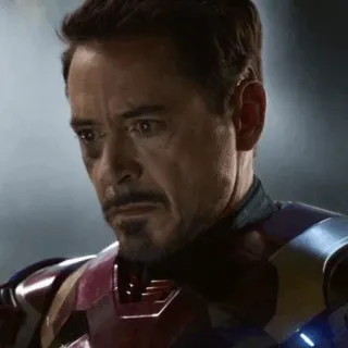 🌪 Tony Stark iron man, super-herói, marvel, vingadores, robert downey jr telegram sticker