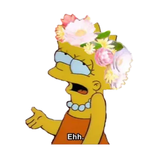 Lisa simpson telegram stickers