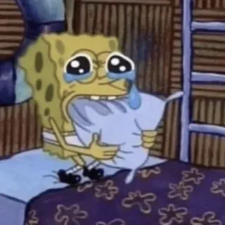 😭 SpongeBob SquarePants telegram sticker