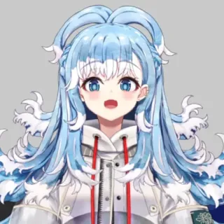 💧 Kobo Kanaeru vtuber, 动漫, 女孩, Kobo Kanaeru, 可爱 telegram sticker