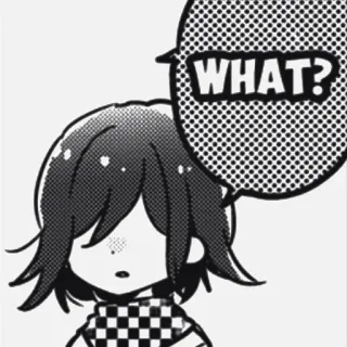 🏁 Ouma Kokichi Danganronpa V3: Killing Harmony WHAT? Anime, Manga, Frage, Danganronpa, Kokichi, Überrascht whatsapp sticker