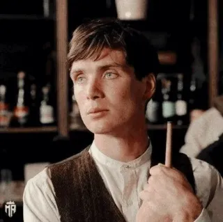 🚬 Thomas Shelby Peaky Blinders 浴血黑帮, 基里安·墨菲, 汤米·谢尔比, 电视剧, 剧情 whatsapp sticker