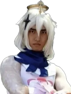 🇰🇿 Paimon Genshin Impact anime, gra, cosplay, Paimon, Genshin Impact telegram sticker