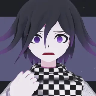 😦 Kokichi Oma Danganronpa V3: Killing Harmony Аниме, Персонаж, Кокичи, Ома, Danganronpa, Убийство, Гармония telegram sticker