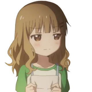 😒 Anime, Cô gái, Hoạt hình, Dễ thương, Nhân vật, Hình minh họa whatsapp sticker