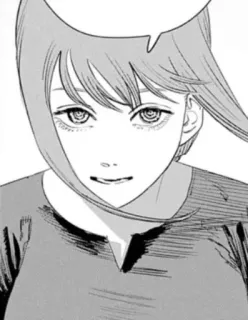 😀 Makima Chainsaw Man anime, manga, chainsaw man, makima telegram sticker