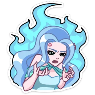 😡 женщина, злая, мультфильм, женский, девушка, персонаж, иллюстрация telegram sticker