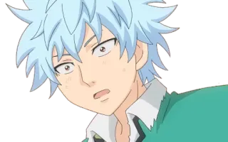 😶 Saiki Kusuo The Disastrous Life of Saiki K. Аниме, Психический, Выражение, Манга telegram sticker