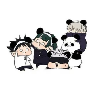 😀 Animé, Chibi, Dessin animé, Mignon, Kawaii telegram sticker