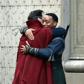 🤗 Doctor Strange marvel, doctor strange, abbraccio, supereroe, stregone, mago telegram sticker