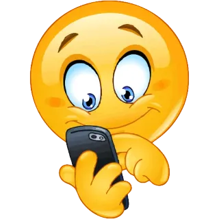 📱 Emoji, Smiley, Gesicht, Handy, Mobil, Kommunikation telegram sticker