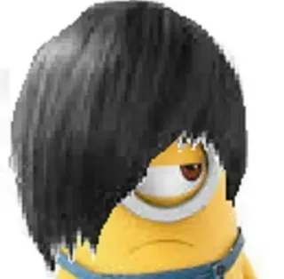 😒 Minion Despicable Me Minion, Emo, Cartoon, Figur, Humor telegram sticker