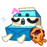 Cookie and Milky telegram stickers