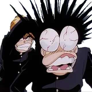 🔨 Anime, Schock, Cartoon, Lustig whatsapp sticker