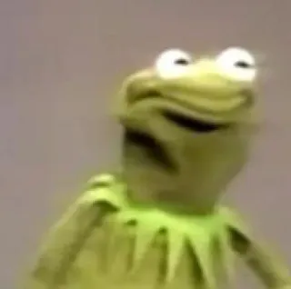 Kermit by @eplussl telegram stickers