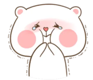 😢 Bär, süß, weinend, traurig, Sticker, Cartoon telegram sticker
