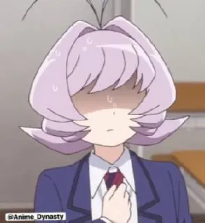 🤦‍♂️ Anime_Dynasty Anime, Komi can't communicate, Manga, School, Personage telegram sticker