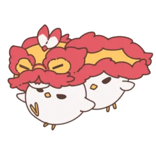 🐣 chick, birds, cute, cartoon, animals telegram sticker