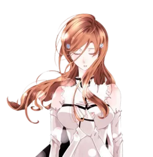 😌 anime, woman, cartoon, girl, illustration, art telegram sticker
