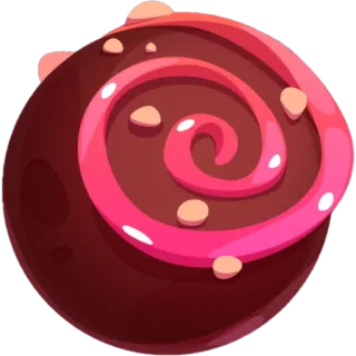 🍬 doce, chocolate, doce, sobremesa, comida, confeitaria telegram sticker