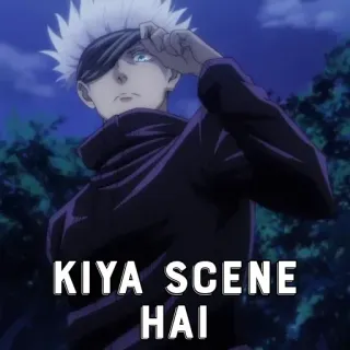 🃏 KIYA SCENE HAI telegram sticker