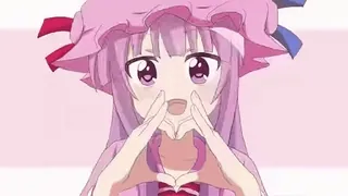 🫶 Anime, Personnage, Mignon, Rose, Dessin animé, Fille telegram sticker
