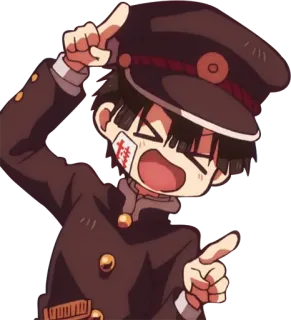 👉 Hanako Toilet-bound Hanako-kun Anime, Charakter, Hanako, Toilet-Bound Hanako-kun whatsapp sticker