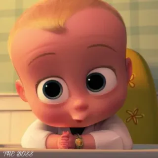 😗 Boss Baby The Boss Baby Baby, Anzug, Cartoon, Film, Animation, Boss telegram sticker