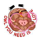 😍 mono, amor, corazón, lindo, dibujos animados telegram sticker