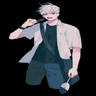 Каприз @MuSik_Animearts telegram stickers
