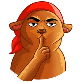 🌚 bear, shhh, quiet, secret, cartoon, animal, confidential telegram sticker