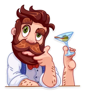 Beerman telegram stickers