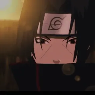 🖤 Itachi Uchiha Naruto anime, uchiha, ninja, itachi, manga telegram sticker