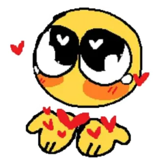🥰 Emoji, Liebe, Süß, Kawaii, Herzen telegram sticker
