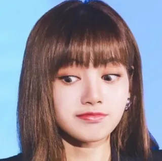 😯 mulher, rosto, engraçado, expressão, olhos telegram sticker