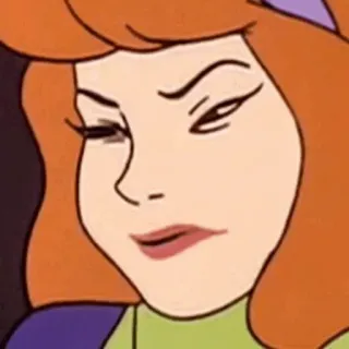 🐶 Daphne Blake Scooby-Doo daphne, scooby, cartoon, character, mystery telegram sticker