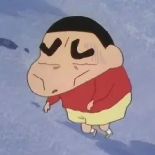 😐 Shin-chan Crayon Shin-chan Anime, Cartoni animati, Divertente, Personaggio telegram sticker