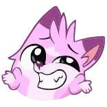 🤷‍♂️ Hoạt hình, Sói, Hồng, Dễ thương, Động vật, Nhãn dán telegram sticker