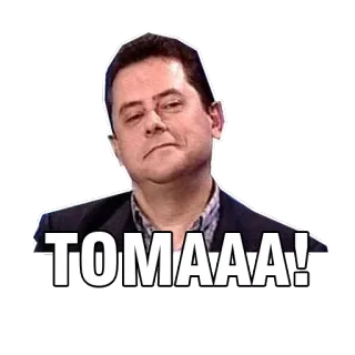 💪 TOMAAA! telegram sticker