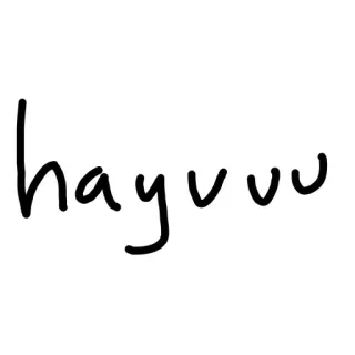🥵 hayuuu Text, Gruß, Slang telegram sticker