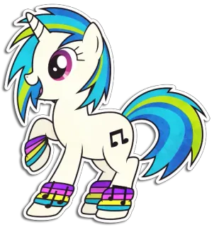 Pony telegram stickers