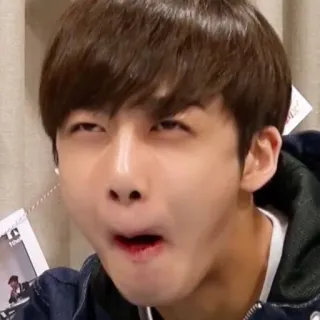 😲 Meme, lustiges Gesicht, Gesichtsausdruck, albern, Porträt telegram sticker