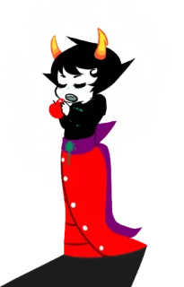 🍎 Aradia Megido Homestuck Aradia Megido, Homestuck, Troll, Nhân vật, Fanart telegram sticker